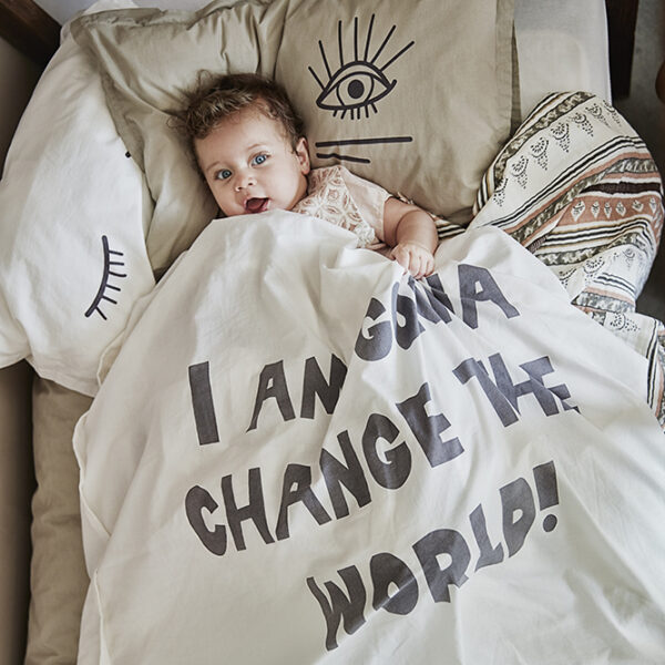 Elodie Details Posteljina - Change The World (100×130; 35×55) - Image 2