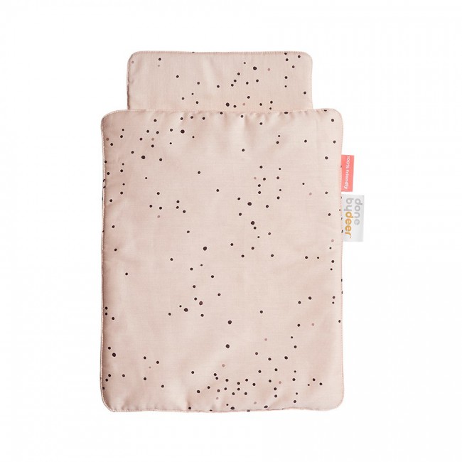 Done_by_deer_posteljina_za_lutke_dreamy_dots_powder_hb001 Done by Deer Posteljina za lutke - Dreamy dots Powder - Image 1