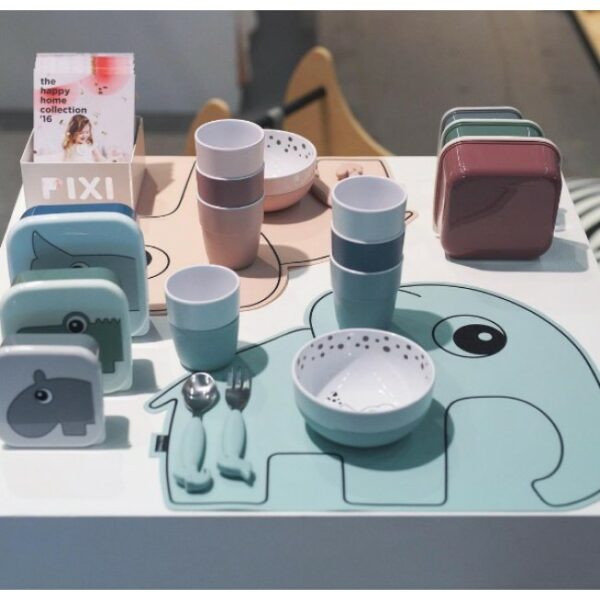 Done by Deer Silikonski podmetač - Elphee Blue - Image 2