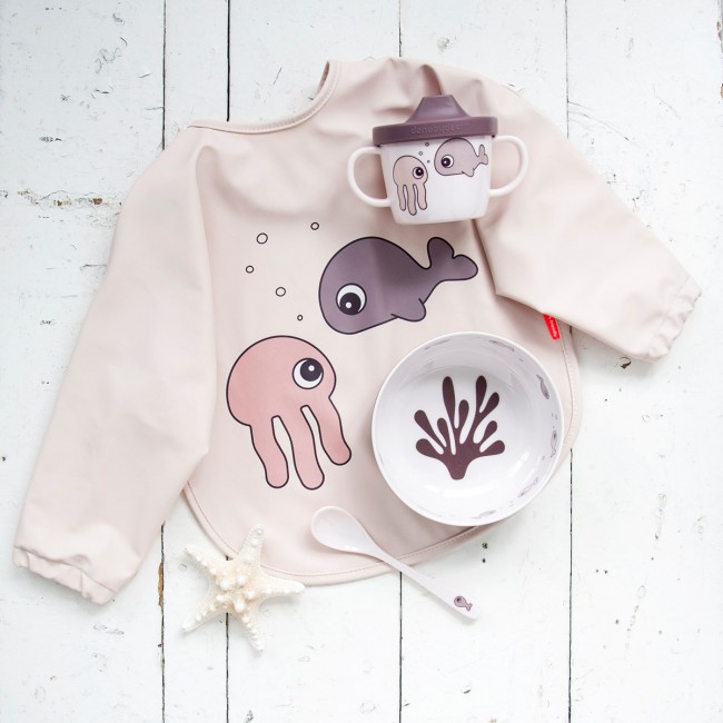 Done by Deer Siperak sa rukavima 6-18m - Sea friends Powder - Image 2