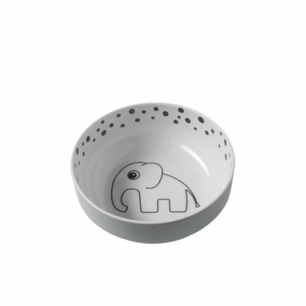 Done_by_deer_zdjelica_happy_dots_siva_hb001 Done by Deer Yummy zdjelica - Happy dots Grey - Image 1