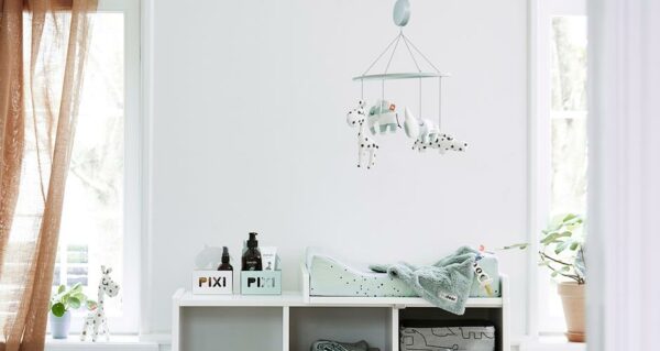 mobile_grey001 Done by Deer Muzički vrtuljak / mobile - Sleepy Grey - Image 4