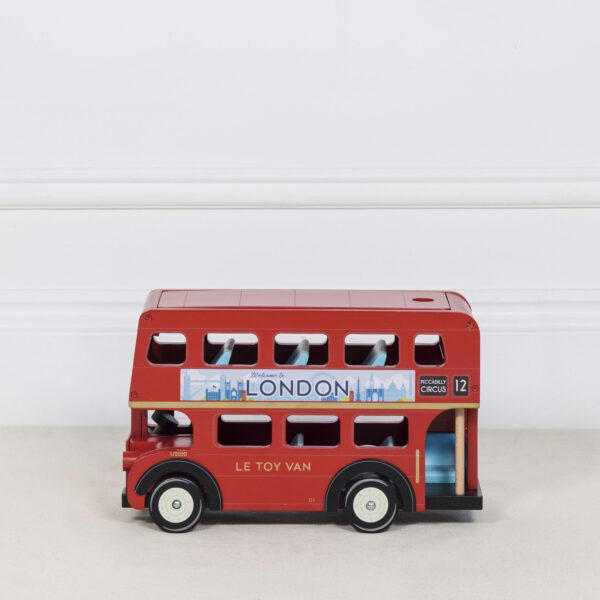 TV469-london-red-passanger-bus-side-view Le Toy Van Drveni londonski autobus - Londoner - Image 9