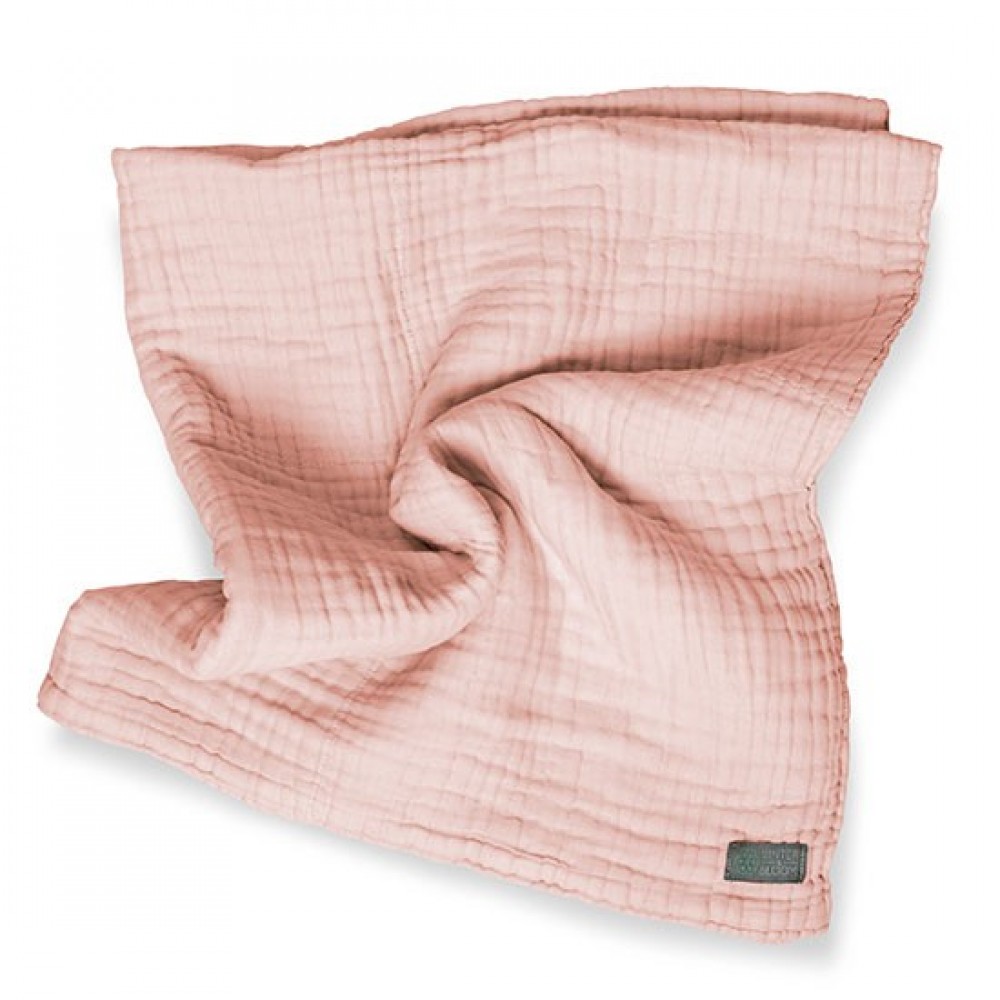 Vinter&Bloom Muslin ECO dekica 100x80 - Dusty Rose