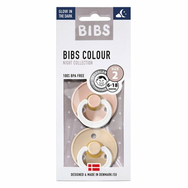 BIBS Blush night & Vanilla night cucle (6-18m) - 2kom - Image 4