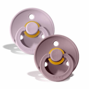 BIBS Dusky Lilac & Heather cucle (0-6m) - 2kom