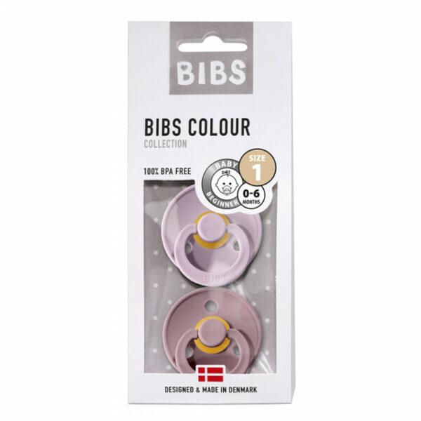 BIBS Dusky Lilac & Heather cucle (0-6m) - 2kom - Image 2