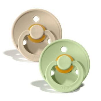 BIBS Sand & Pistachio cucle (6-18m) - 2kom
