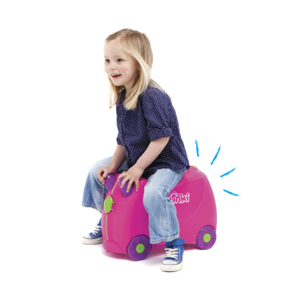 1 (11) Trunki dječiji kofer 3u1 – roze Trixie - Image 3