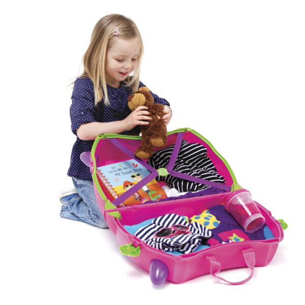 1 (8) Trunki dječiji kofer 3u1 – roze Trixie - Image 5