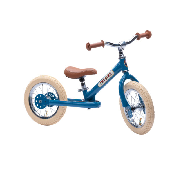 TBS2VI~4 Trybike Tricikl i balans bicikl - Steel Vintage Blue - Image 9