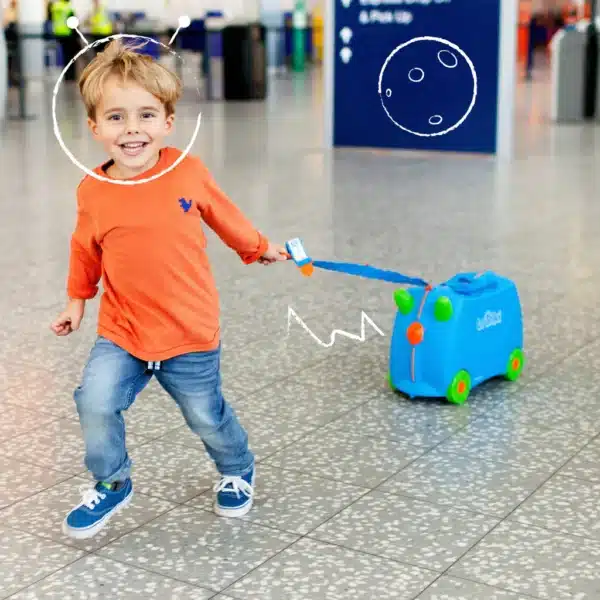 Trunki dječiji kofer 3u1 – plavi Terrance - Image 18