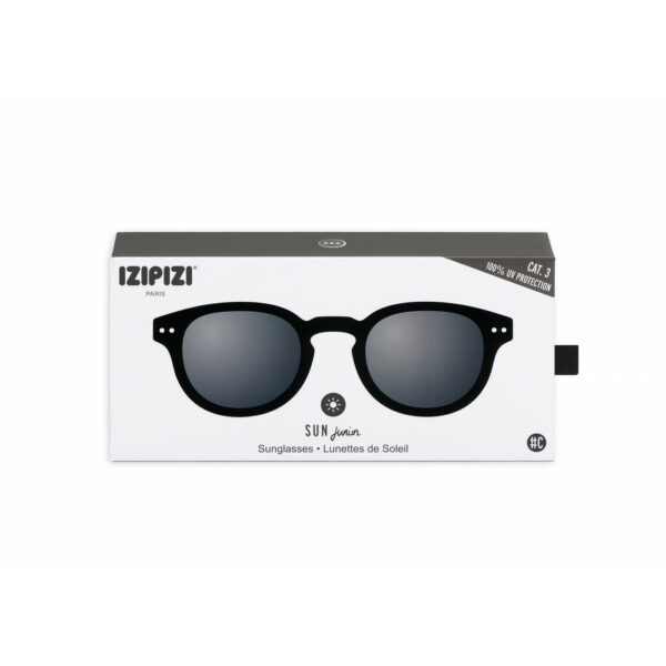 c-sun-junior-black-sunglasses-kids (3) IZIPIZI #C Sun Junior Black (5-10 god.) - Dječije sunčane naočale - Image 5