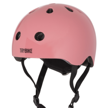 Trybike CoConuts Kaciga za djecu - Jaipur pink plain, XS