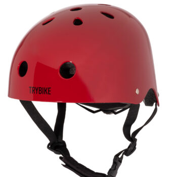 Trybike CoConuts Kaciga za djecu - Ruby Red plain, M