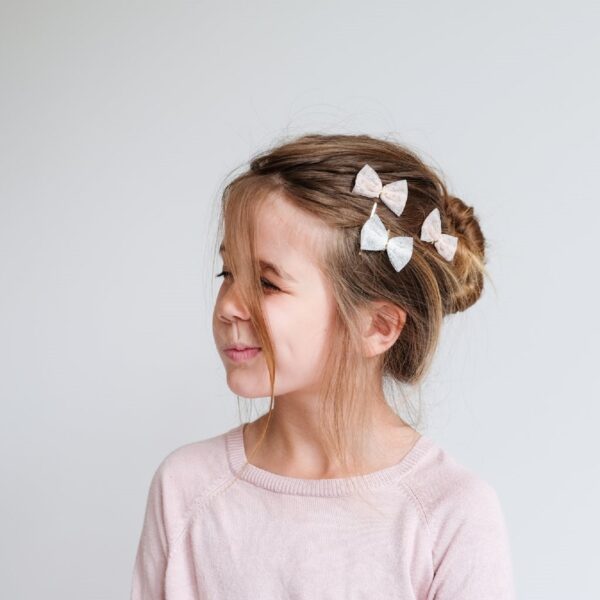 Mimi and Lula Ukosnice Mašnice roze (4 kom) - Image 2