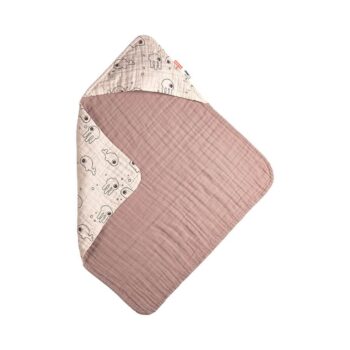 Done by Deer Peškir s kapuljačom - Sea friends Powder