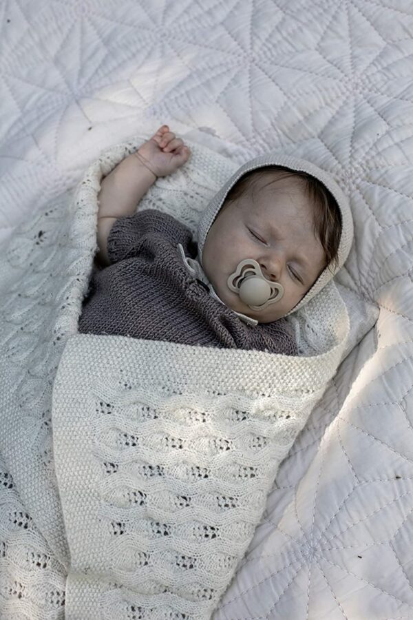 BIBS Couture latex Cloud & Steel blue (0-6m) – 2kom - Image 2