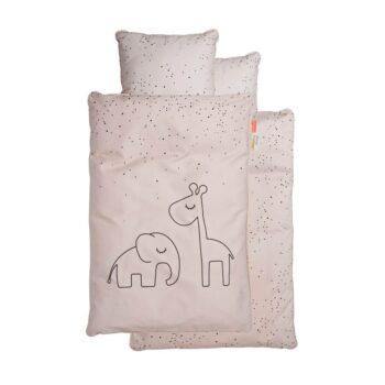 Done by Deer｜Posteljina – Dreamy dots Powder (70×100; 40×45)