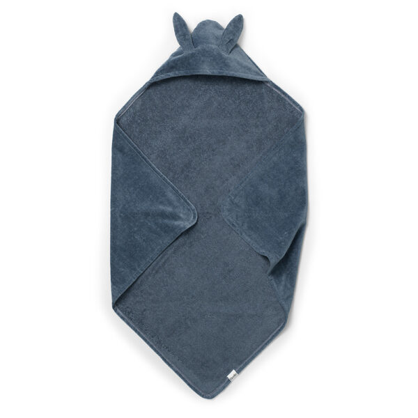 hooded-towel-tender-blue-bunny-elodie-details-70660130190NA Elodie Details Peškir s kapuljačom - Tender Blue Bunny - Image 1
