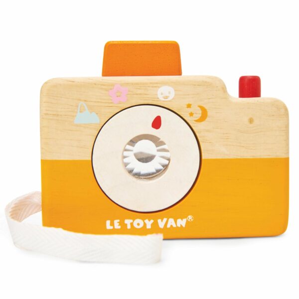PL115-Party-Camera-Yellow-Orange-Wooden-Toddler-Toy-Kaleidoscope-Mode_2048x2048 Le Toy Van Drveni fotoaparat - party kamera - Image 6