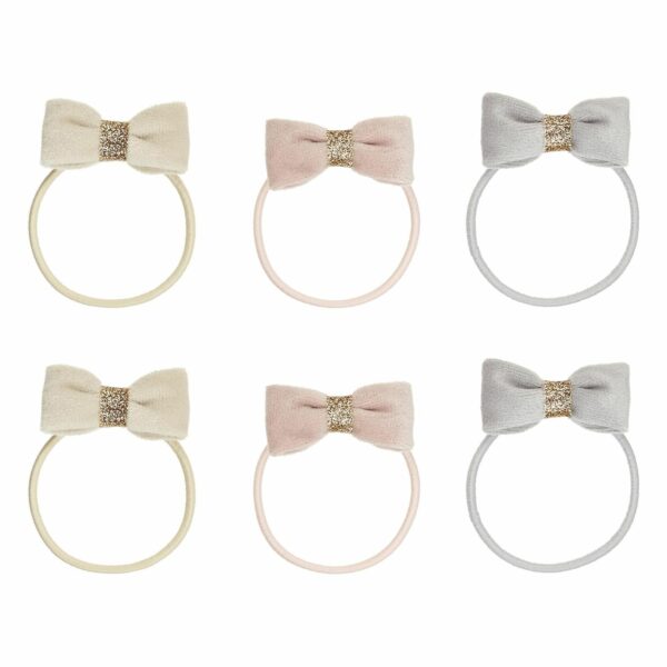 mimi-lula-tinkerbell-velvet-bow-ponies-haaraccessoires-meisjes-80205178-33528-0 Mimi and Lula Gumice za kosu od baršuna – Mašnice - Image 1
