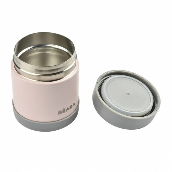 thermo-portion-300ml-dark-grey-light-pink_2_ BEABA Termo posuda 300ml - Roza - Image 5