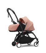 Stokke YOYO³ kolica i sklopiva košara za novorođenčad – Black/Ginger