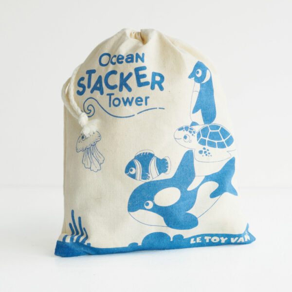 PL139-ocean-stacker-cotton-bag Le Toy Van Drvene životinjice za slaganje - Ocean - Image 12