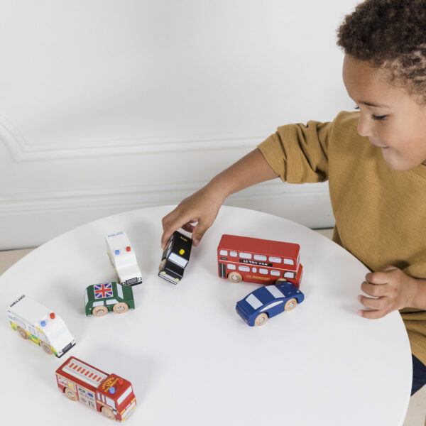 Le Toy Van Set drvenih autića - London - Image 2
