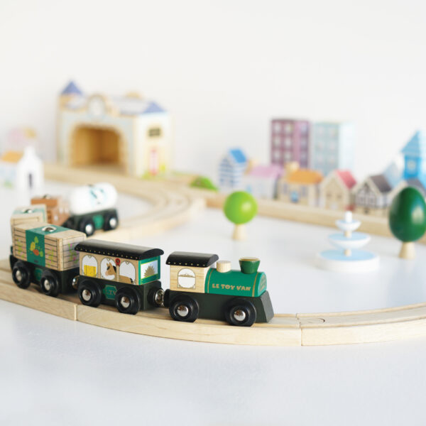 TV700-Royal-Express-Green-Train Le Toy Van Kraljevski željeznički set - Royal Express - Image 3