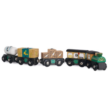 Le Toy Van set drvenih vozića - Great Green Train