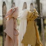 BIBS Swaddle Muslin 120x120 - Ivory - Image 3