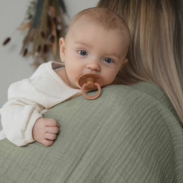 BIBS-Muslin-Swaddle-Cloth-Sage_56f3c34c-582c-42a0-8b74-14b0a54d7191_720x BIBS Swaddle Muslin 120x120 - Sage - Image 2