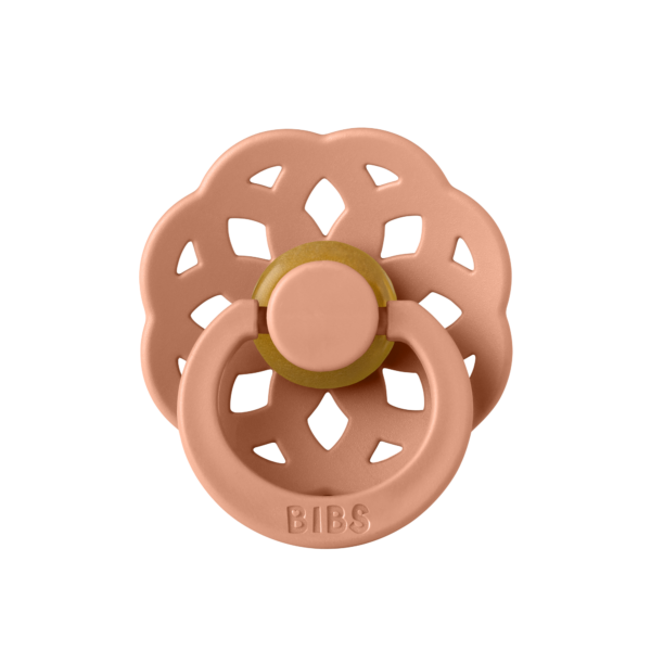 bibs-duda-boheme-peach-1 BIBS Boheme Peach & Woodchuck (6-18m) – 2kom - Image 8