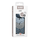 BIBS Loops obruči Baby Blue / Cloud / Petrol (12kom) - Image 6