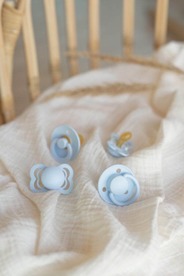 BIBS Try it set cucli - Baby Blue (0-6m) – 4kom - Image 2