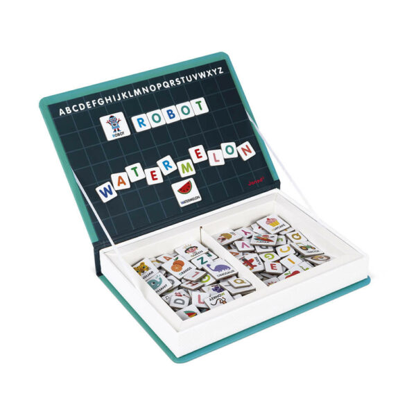 english-alphabet-magneti-book05 Janod magnetna knjiga Alfabet - Image 5