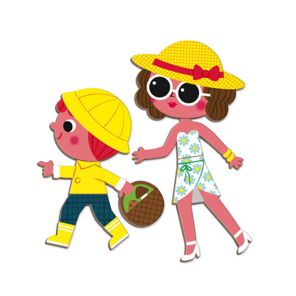 Janod magnetna knjiga 4 godišnja doba - Image 2