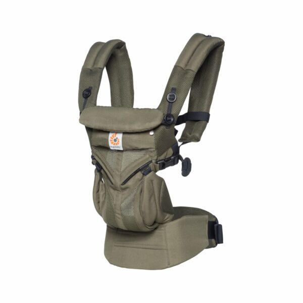 Omni-360-Cool-Air-Mesh-Khaki-Green-Product-02-Custom Ergobaby Nosiljka Cool Air Omni 360 – Maslinasto zelena - Image 4