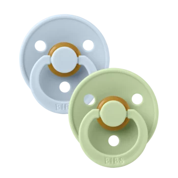 BIBS Baby Blue & Pistachio (0-6m) – 2kom
