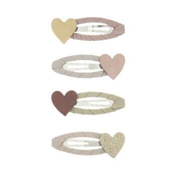 Mimi and Lula Ukosnice klik klak - Srca pastelna (4 kom)