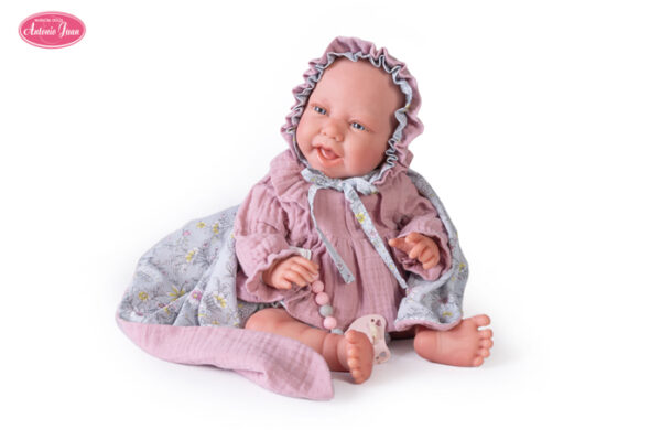 Antonio Juan lutka Reborn Carla - sa dekicom i kapuljačom 42cm - Image 7