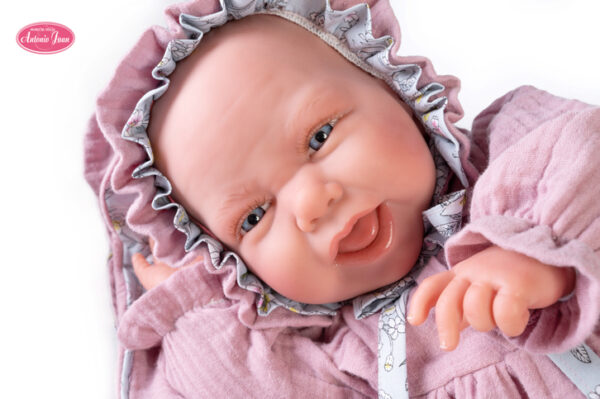 Antonio Juan lutka Reborn Carla - sa dekicom i kapuljačom 42cm - Image 2