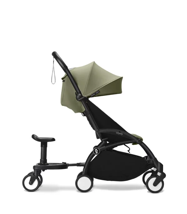 YOYO3_Olive_6PLUS_BlackFrame_Board_Profile_0085_eCom Stokke YOYO+ Buggy Board - Image 2