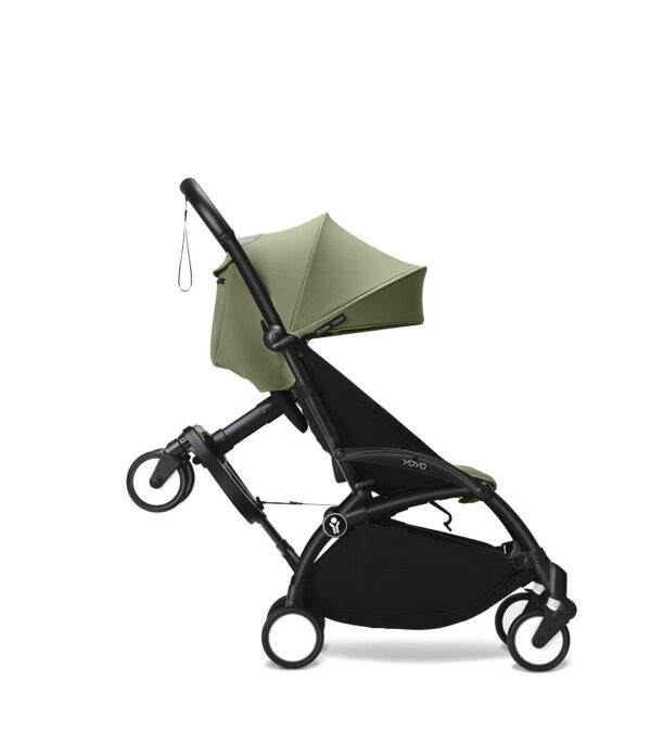 YOYO3_Olive_6PLUS_BlackFrame_Board_Profile_0089_eCom Stokke YOYO+ Buggy Board - Image 3