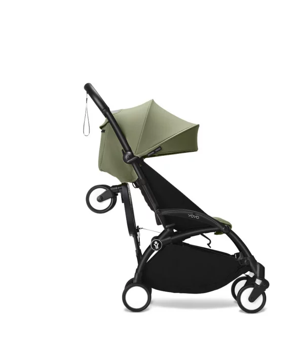 YOYO3_Olive_6PLUS_BlackFrame_Board_Profile_0090_eCom Stokke YOYO+ Buggy Board - Image 4