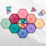 Connetix Tiles - Pastel Geometrijski set (40 kom) - Image 3