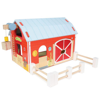 Le Toy Van Drvena dječija farma - crvena