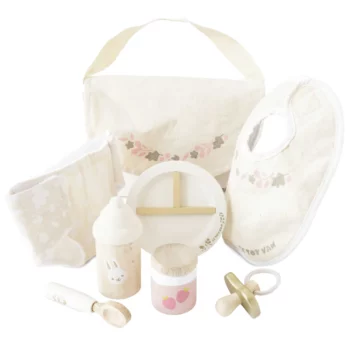 Le Toy Van Set za njegu lutki i torba - Doll Nursing
